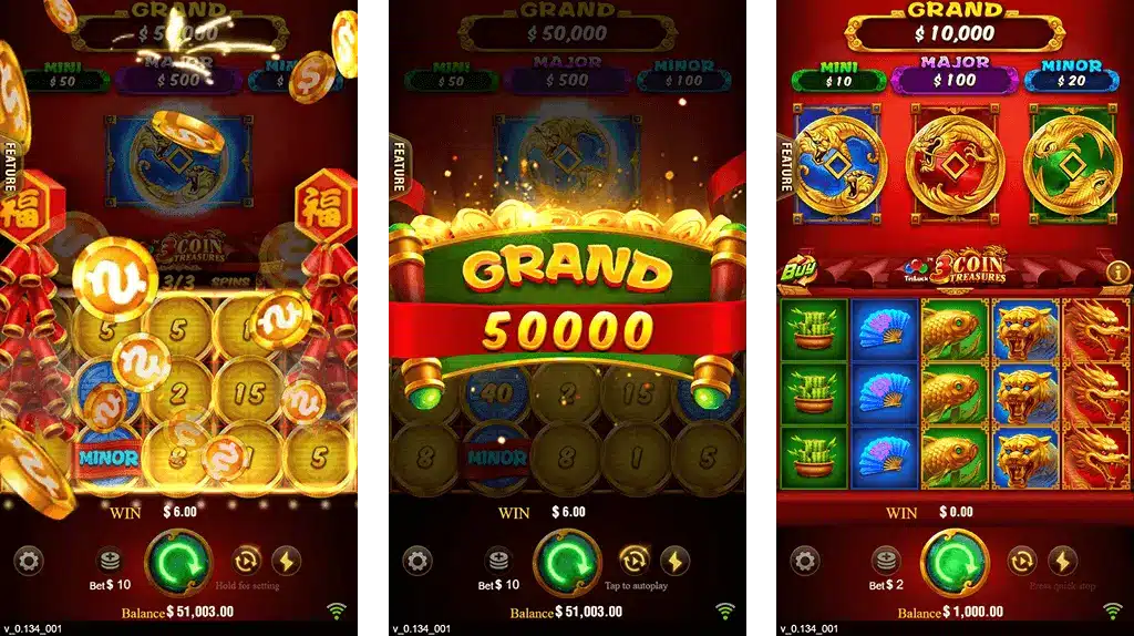 3 Coins 66Lotterybonus Bonus